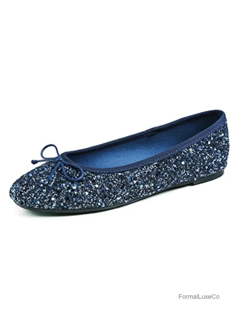 Bling Soft Cushioned Memory Foam Flats Party Ballets Round Toe